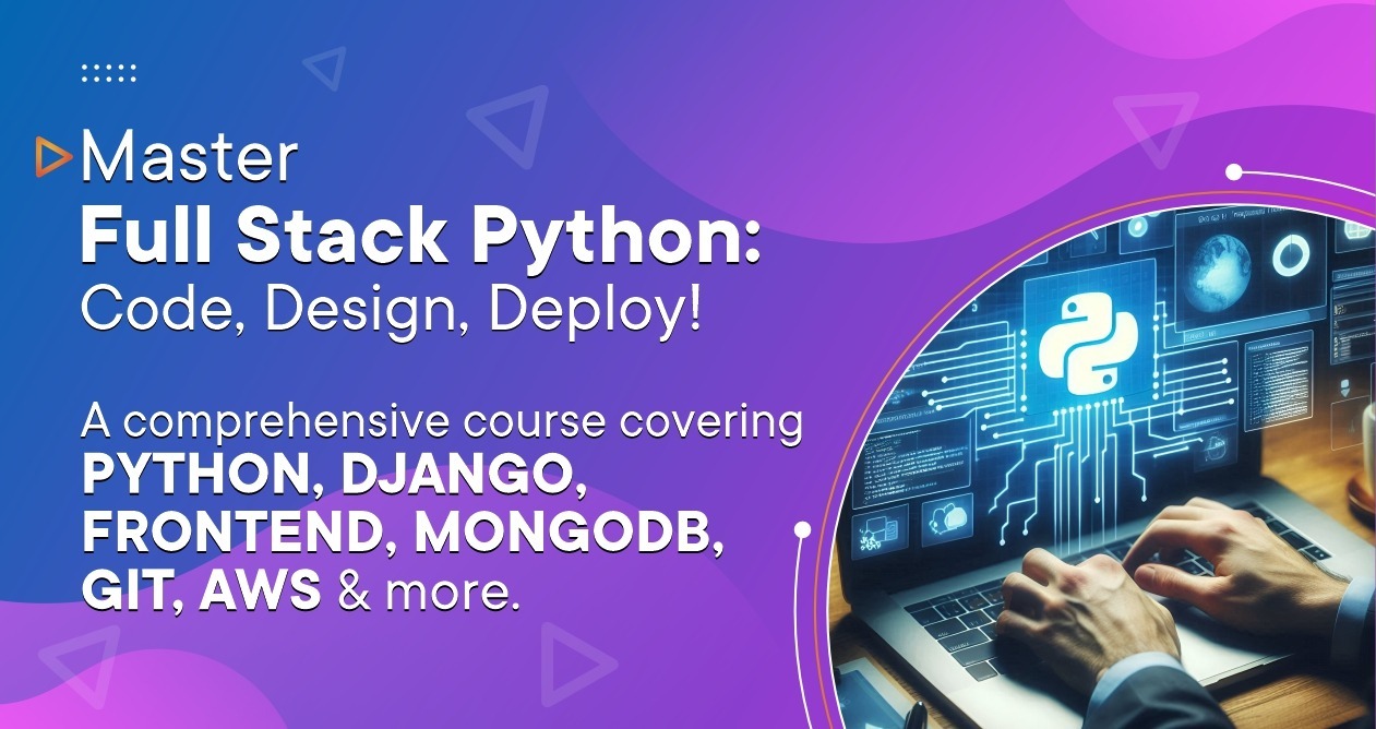 Full Stack Python Developer Course Banner
