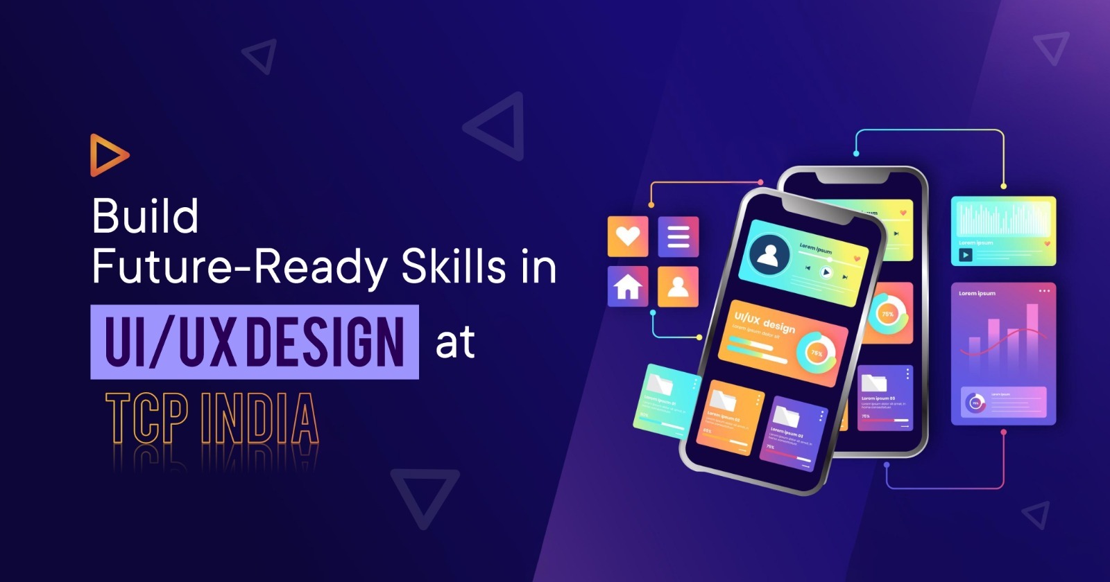 Courses in UI UX Design at TCP India Banner